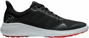 Footjoy Flex Mens Golf Shoes Black/White/Red 42
