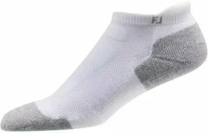 Footjoy Techsof Socks Rolltab Womens Socken White Grey/Blanc Gris S