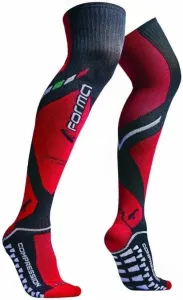 Forma Boots Socken Off-Road Compression Socks Black/Red 35/38