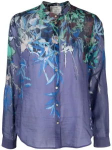 FORTE FORTE - Printed Cotton And Silk Blend Shirt