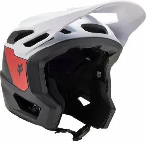 FOX Dropframe Pro Helmet Black/White L Fahrradhelm