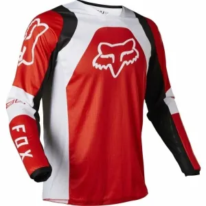 FOX 180 Lux Jersey Fluo Red M Motocross Trikot