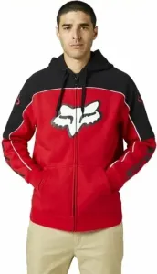 FOX Divide Zip Fleece Flame Red L Sweatshirt