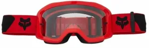 FOX Main Core Goggles Fluorescent Red Motorradbrillen