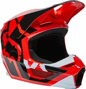 FOX V1 Lux Helmet Fluo Red L Helm