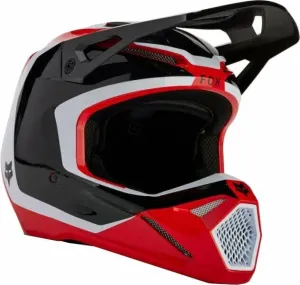 FOX V1 Nitro Helmet Fluorescent Red M Helm