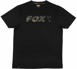 Fox Fishing Angelshirt Logo T-Shirt Black/Camo 2XL