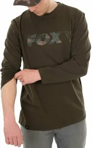 Fox Fishing Angelshirt Raglan Long Sleeve Shirt Khaki/Camo M