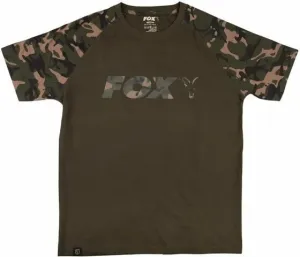 Fox Fishing Angelshirt Raglan T-Shirt Khaki/Camo 3XL
