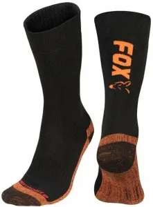 Fox Fishing Socken Collection Thermolite Long Socks Black/Orange 40-43
