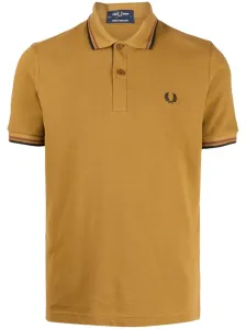 FRED PERRY - Logo Cotton Polo Shirt #1396926
