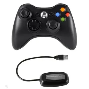 Froggiex Wireless Xbox 360 Controller, schwarz