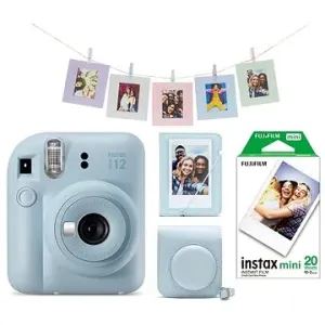 Fujifilm Instax Mini 12 Blue + Mini 12 ACC Kit + 2x10 Film