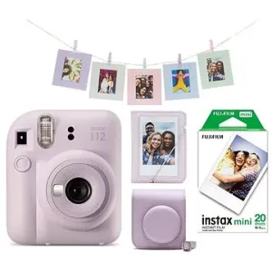 Fujifilm Instax Mini 12 Purple + Mini 12 ACC Kit + 2x10 Film