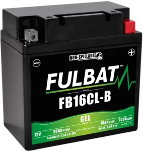 Fulbat FB16CL-B Batterie De Moto Gel Größe
