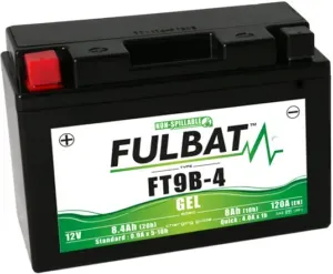 Fulbat FT9B-4 Batterie De Moto Gel Größe