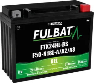 Fulbat FTX24HL-BS / F50-N18L-A/A2/3 Batterie De Moto Gel Größe