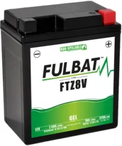 Fulbat FTZ8V Batterie De Moto Gel Größe
