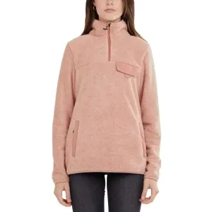 FUNDANGO VINONA FLEECE PULLOVER Damen Sweatshirt, rosa, größe #160536