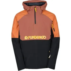 FUNDANGO BURNABY Herren Skijacke/Snowboardjacke, orange, größe #1476751