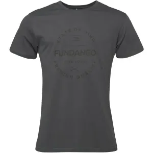 FUNDANGO BASIC Herren-T-Shirt, schwarz, größe