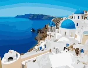 Gaira Malen nach Zahlen Ägäisches Griechenland