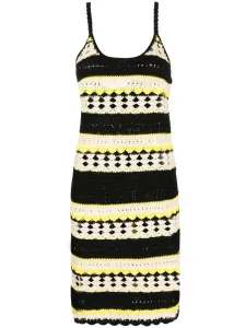 GANNI - Crochet Mini Dress