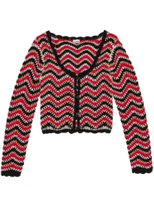 GANNI - Crochet Cotton Cardigan #1557213