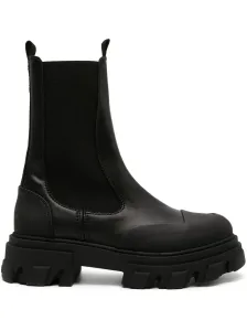 GANNI - Chelsea Mid Leather Boots