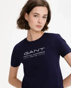 Gant MD. Summer T-Shirt Blau