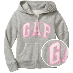 GAP LOGO FZ Sweatshirt für Mädchen, grau, größe #1581235