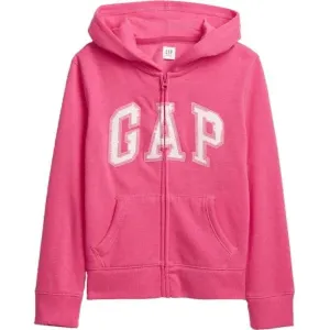 GAP LOGO FZ Sweatshirt für Mädchen, rosa, größe