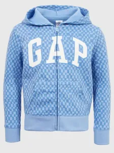 GAP V-FA LOGO FZ PRT Sweatshirt für Mädchen, blau, größe #420645