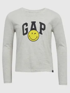 GAP Gap & Smiley® Kinder  T‑Shirt Grau