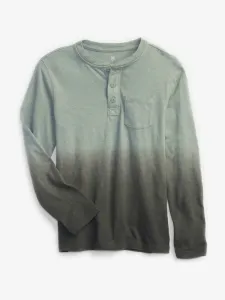 GAP Henley Kinder  T‑Shirt Grün Grau #668559