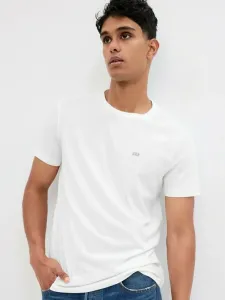 GAP MICRO LOGO Herrenshirt, weiß, veľkosť XL