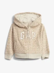 GAP Logo Profleece Active Sweatshirt Braun