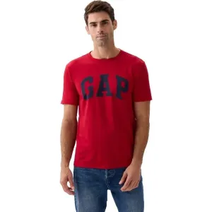 GAP BASIC LOGO Herren-T-Shirt, rot, größe