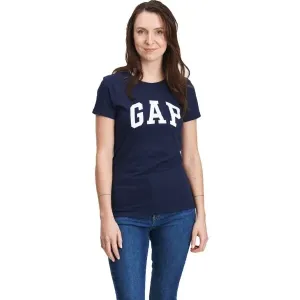 GAP LOGO Damen-T-Shirt, dunkelblau, größe