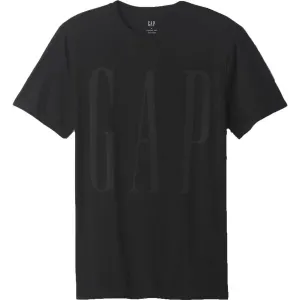 GAP LOGO Herren-T-Shirt, schwarz, größe