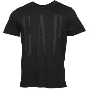GAP LOGO Herren-T-Shirt, schwarz, größe