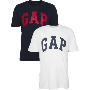 GAP V-BASIC ARCH 2 PACK Herrenshirt, schwarz, größe