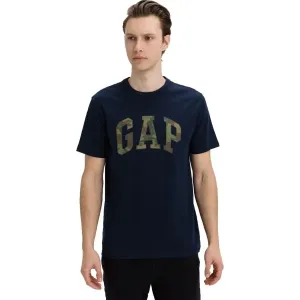 GAP V-SS CAMO ARCH LOGO TEE Herrenshirt, dunkelblau, größe #1209579