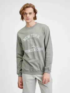 GAP New York Pioneer Dub Sweatshirt Grau #467497