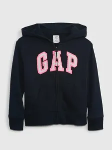 GAP V-BAS LOGO FZ FT Sweatshirt für Mädchen, dunkelblau, größe #516174