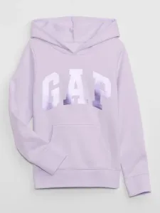 GAP LOGO Sweatshirt für Mädchen, violett, veľkosť S