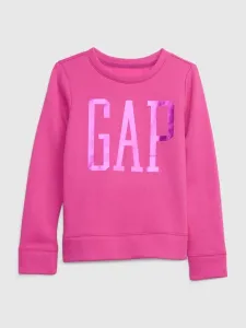 GAP V-DB LOGO CREW Sweatshirt für Mädchen, rosa, größe