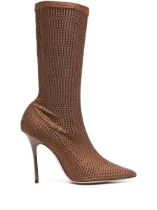 GEDEBE - Crystal Embellishment Heel Boots #223232