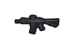 GFC Tactical Patch PDW Compact, schwarz, 7,8 x 3,5 cm