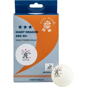 Giant Dragon WHT PI PO Tischtennisbälle, weiß, größe
